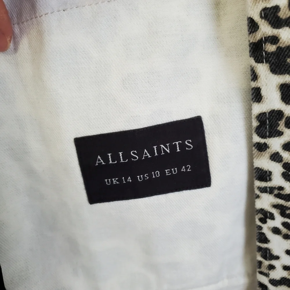 All Saints Suzie Leo jacket - Picture 7 of 8